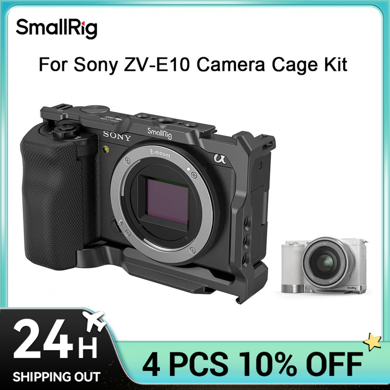 Sony Camera Zv-E10 - Smallrig Voor Sony ZVE10 Camera Kooi